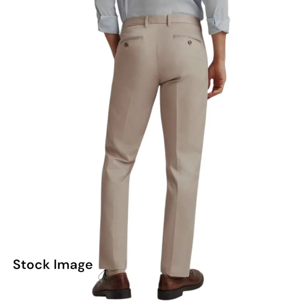 Bonobos Weekday Warrior Wednesday Wheat Straight Flat Front Chino Mens 34/34 EUC